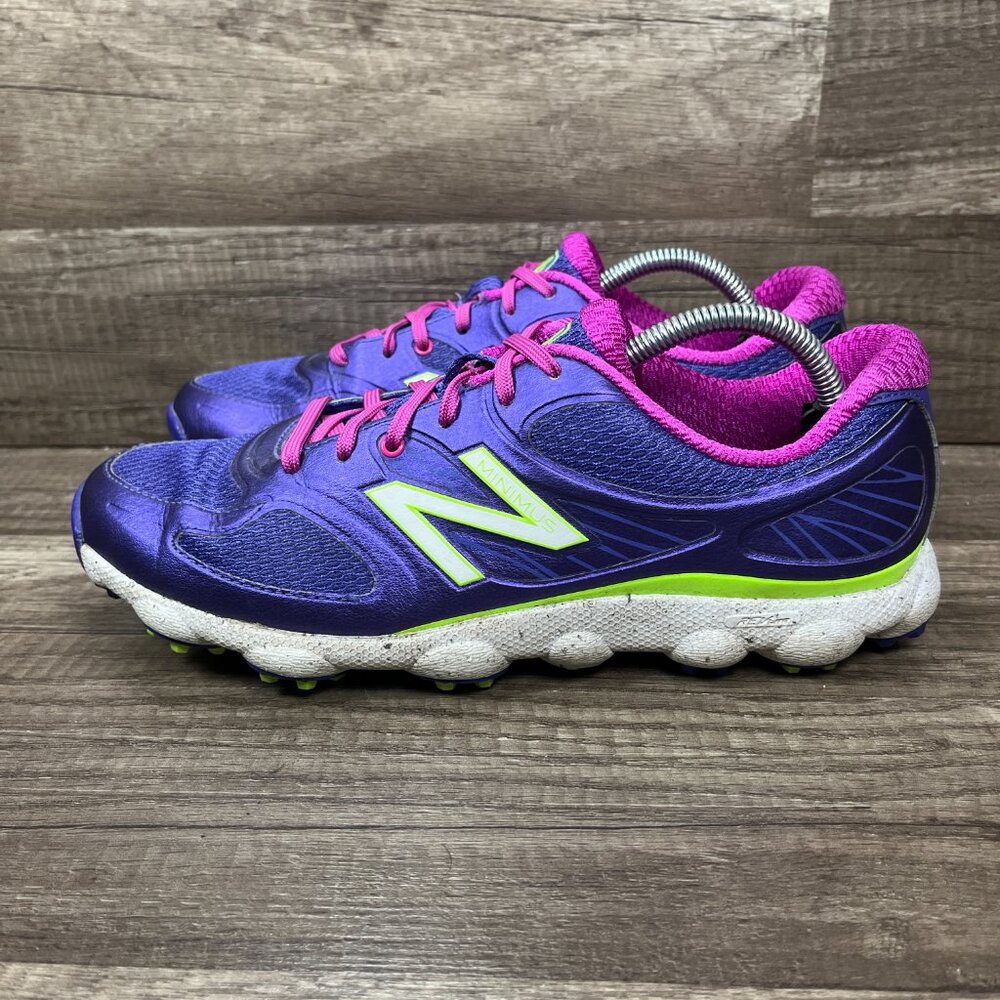 New Balance Minimus Spikeless Purple Womens US Size 8.5 NBGW1001 Golf Shoes - Picture 3 of 9